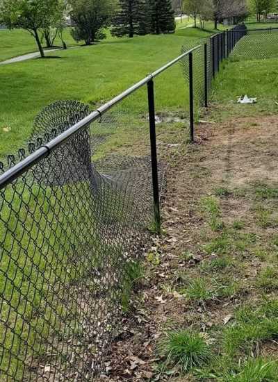 repair of chain link fence in columbus ohio