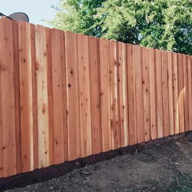 wood board on board fence columbus ohio