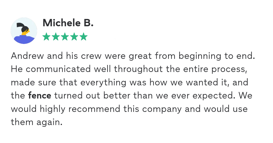 central ohio fence llc review 1 5 star review for new wood fence and gate installation by central ohio fence llc