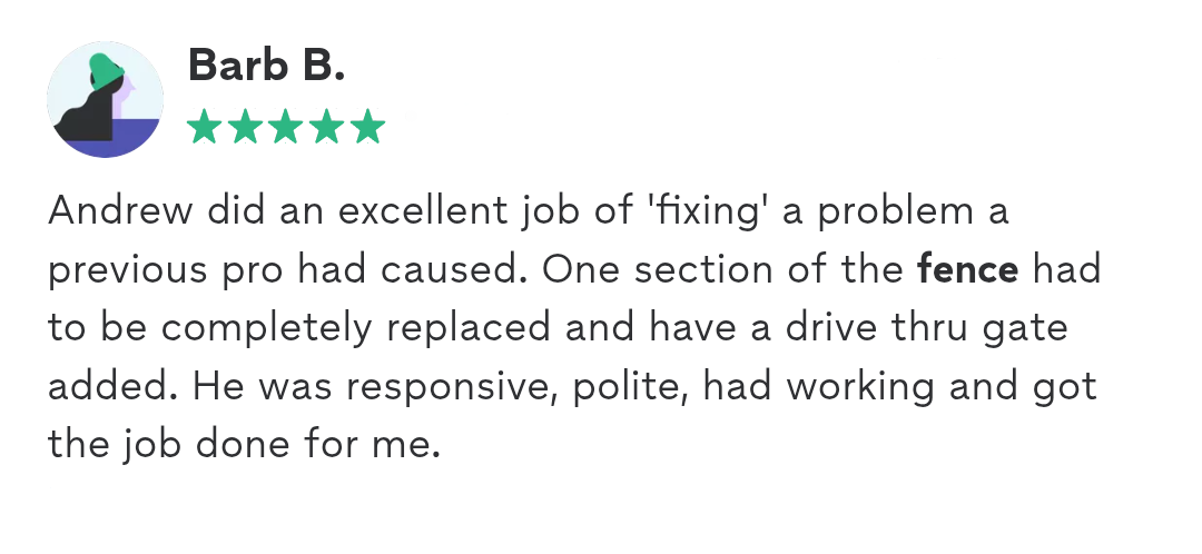 central ohio fence llc review 3 five star review for wood fence repair in Columbus by Central Ohio Fence LLC