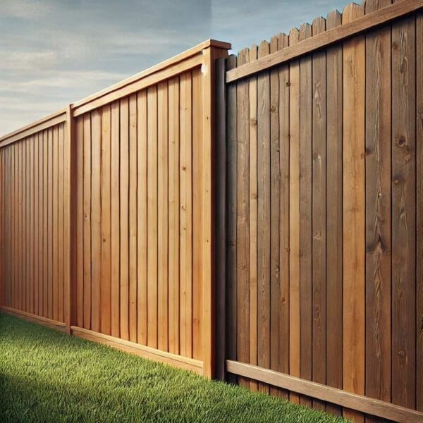 composite fence vs wood fence