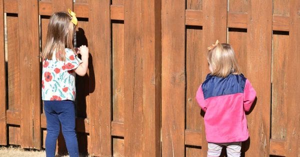 privacy vs semi privacy fence