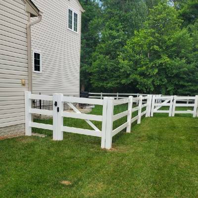 vinyl split rail fence columbus ohio